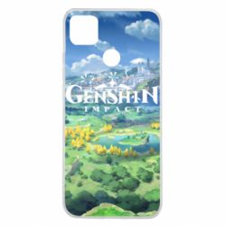 Чохол для Xiaomi Redmi 9c Genshin Impact World - PrintSalon