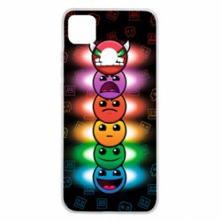 Чохол для Xiaomi Redmi 9c Geometry Dash Levels - PrintSalon