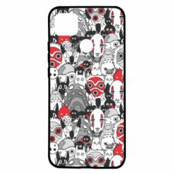 Чохол для Xiaomi Redmi 9c Hayao Miyazaki Characters - PrintSalon