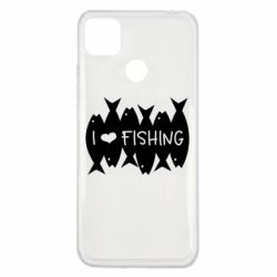 Чохол для Xiaomi Redmi 9c I Love Fishing - PrintSalon