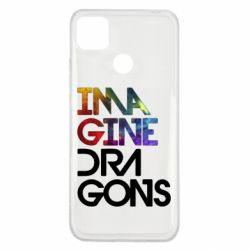 Чехол для Xiaomi Redmi 9c Imagine Dragons and space - PrintSalon
