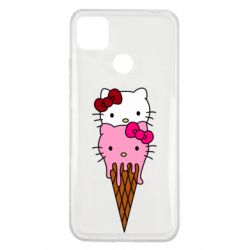 Чехол для Xiaomi Redmi 9c Kitty ice cream - PrintSalon