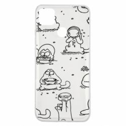 Чохол для Xiaomi Redmi 9c Кіт Саймона - PrintSalon