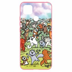 Чехол для Xiaomi Redmi 9c Коти танцюють