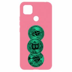 Чехол для Xiaomi Redmi 9c Криптовалюта