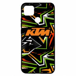 Чохол для Xiaomi Redmi 9c KTM orange logo - PrintSalon