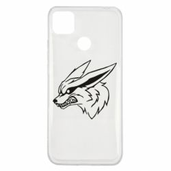 Чехол для Xiaomi Redmi 9c Kurama line art - PrintSalon