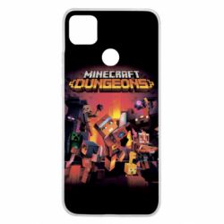 Чехол для Xiaomi Redmi 9c Minecraft Dungeons new - PrintSalon