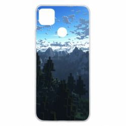 Чехол для Xiaomi Redmi 9c Minecraft nature - PrintSalon