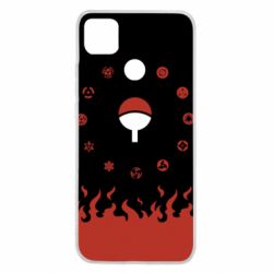 Чехол для Xiaomi Redmi 9c Naruto Sasuke Uchiha Sharingan - PrintSalon