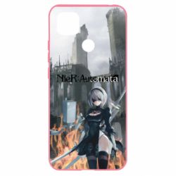 Чехол для Xiaomi Redmi 9c Nier Automata 2B - PrintSalon