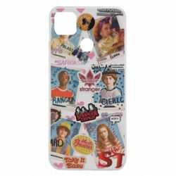 Чехол для Xiaomi Redmi 9c Очень странные дела. Стикеры - PrintSalon