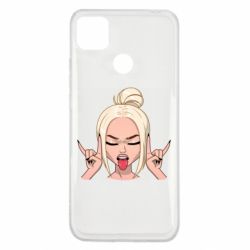 Чехол для Xiaomi Redmi 9c Punk Girl