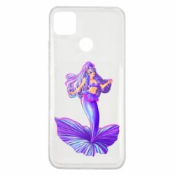 Чехол для Xiaomi Redmi 9c Purple Mermaid Barbie - PrintSalon