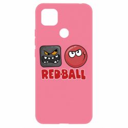 Чохол для Xiaomi Redmi 9c Red ball 4 - PrintSalon