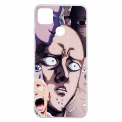 Чохол для Xiaomi Redmi 9c Сайтама многоликий - PrintSalon