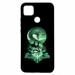 Чохол для Xiaomi Redmi 9c Slytherin collage - PrintSalon