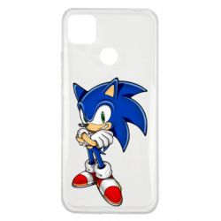 Чехол для Xiaomi Redmi 9c Sonic with smile - PrintSalon