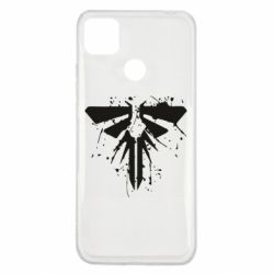 Чехол для Xiaomi Redmi 9c The last of us spray logo - PrintSalon