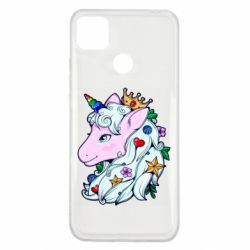Чехол для Xiaomi Redmi 9c Unicorn Princess - PrintSalon