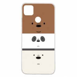 Чехол для Xiaomi Redmi 9c We bare bears ice cream