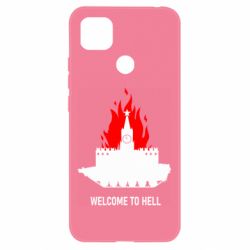Чехол для Xiaomi Redmi 9c Welcome to Hell
