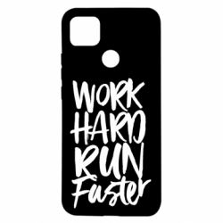 Чохол для Xiaomi Redmi 9c Work hard run faster - PrintSalon