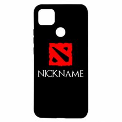 Чехол для Xiaomi Redmi 9c Your nickname Dota2 - PrintSalon