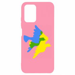 Чехол для Xiaomi Redmi Note 10 4G/10s Dove flag of Ukraine - PrintSalon