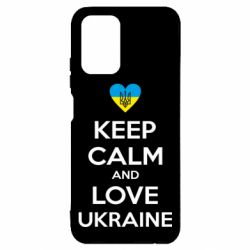 Чехол для Xiaomi Redmi Note 10 4G/10s Keep calm and love - PrintSalon