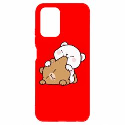 Чехол для Xiaomi Redmi Note 10 4G/10s Кусь мишки - PrintSalon