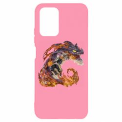 Чехол для Xiaomi Redmi Note 10 4G/10s Natsu with a dragon - PrintSalon