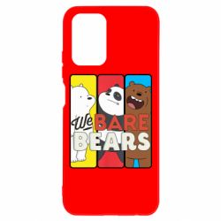 Чехол для Xiaomi Redmi Note 10 4G/10s We bare bears collage - PrintSalon