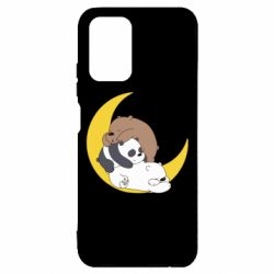 Чехол для Xiaomi Redmi Note 10 4G/10s We bare bears sleep - PrintSalon