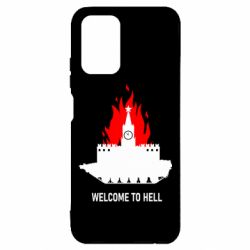Чехол для Xiaomi Redmi Note 10 4G/10s Welcome to Hell - PrintSalon
