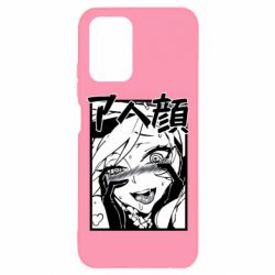 Чехол для Xiaomi Redmi Note 10 4G/10s Ahegao Girl - PrintSalon