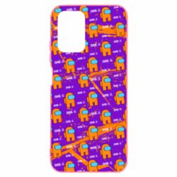 Чохол для Xiaomi Redmi Note 10 4G/10s Among Us and grunge background-PrintSalon Чохол для Xiaomi Redmi Note 10 4G/10s Among Us and grunge background