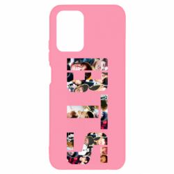 Чехол для Xiaomi Redmi Note 10 4G/10s BTS collage - PrintSalon