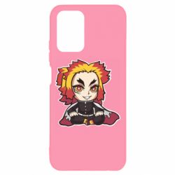 Чехол для Xiaomi Redmi Note 10 4G/10s Chibi Senjuro Rengoku - PrintSalon