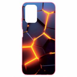 Чохол для Xiaomi Redmi Note 10 4G/10s Cracked Blocks - PrintSalon