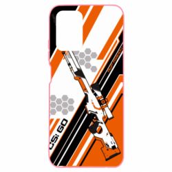 Чохол для Xiaomi Redmi Note 10 4G/10s CS: GO AWP Asiimov Skin - PrintSalon