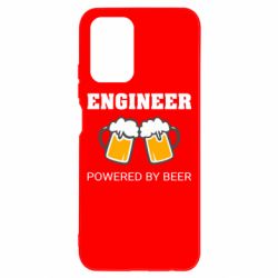 Чехол для Xiaomi Redmi Note 10 4G/10s Engineer Powered By Beer - PrintSalon