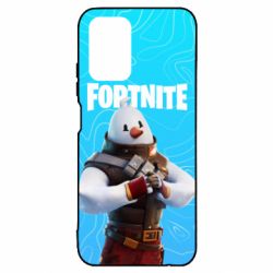 Чехол для Xiaomi Redmi Note 10 4G/10s Fortnite Snowman - PrintSalon