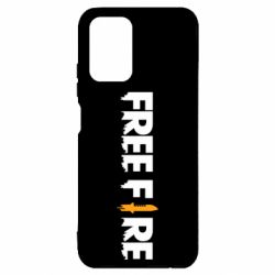 Чохол для Xiaomi Redmi Note 10 4G/10s Free Fire logo - PrintSalon