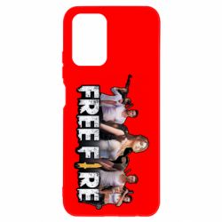 Чохол для Xiaomi Redmi Note 10 4G/10s Free Fire Team - PrintSalon