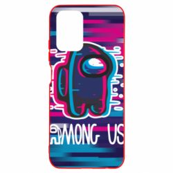 Чехол для Xiaomi Redmi Note 10 4G/10s Glitch Among Us - PrintSalon