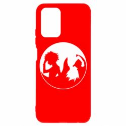 Чехол для Xiaomi Redmi Note 10 4G/10s Гун и Киллуа Инь Янь - PrintSalon