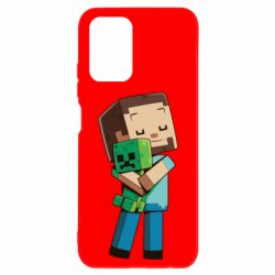 Чохол для Xiaomi Redmi Note 10 4G/10s Heroes from Minecraft - PrintSalon