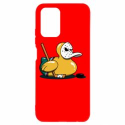 Чехол для Xiaomi Redmi Note 10 4G/10s Hockey duck - PrintSalon
