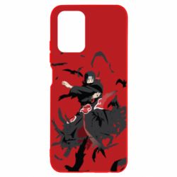 Чохол для Xiaomi Redmi Note 10 4G/10s Itachi Uchiha with crows - PrintSalon